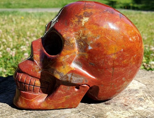 Crâne cristal sculpté en - de,