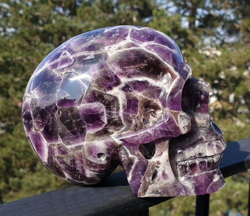 Crâne cristal sculpté - crâne,