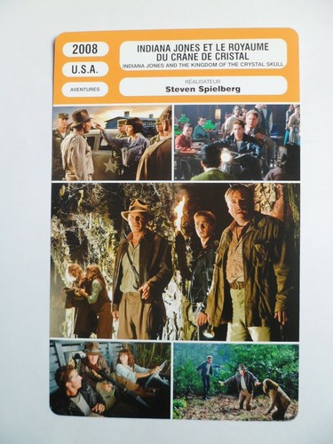 Carte fiche cinema - carte,