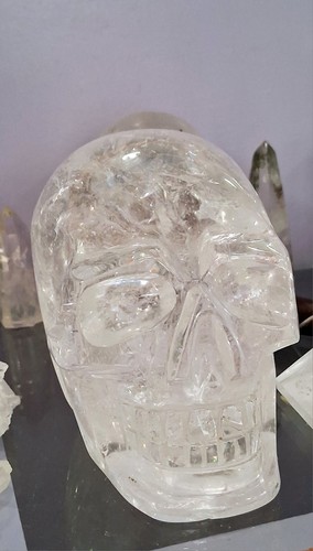 Crâne cristal - crâne, de