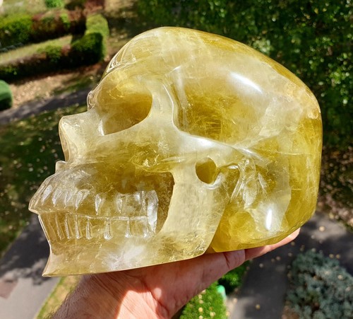 Gros crâne cristal - gros, de