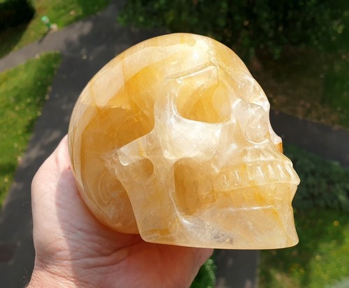 Crâne cristal quartz - crâne,